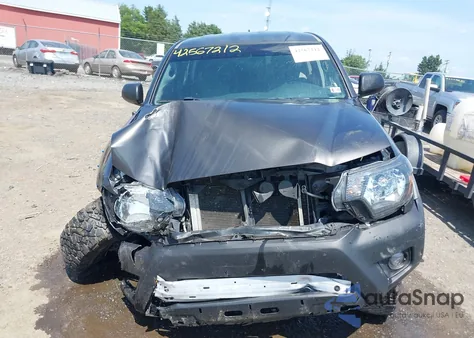 2012 Toyota Tacoma Base V6 from USA, damaged, VIN 3TMLU4ENXCM091745